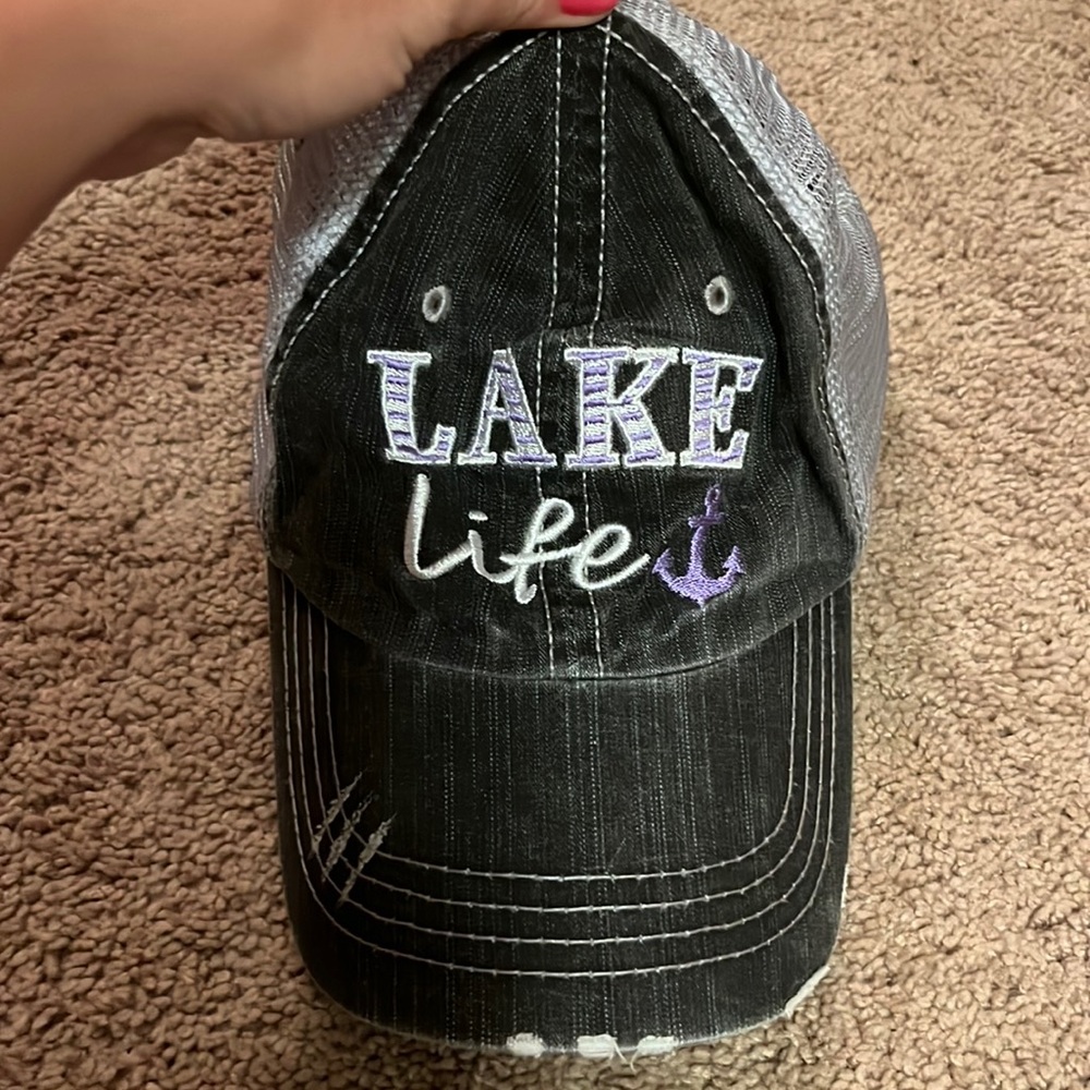 Lake life truck hat